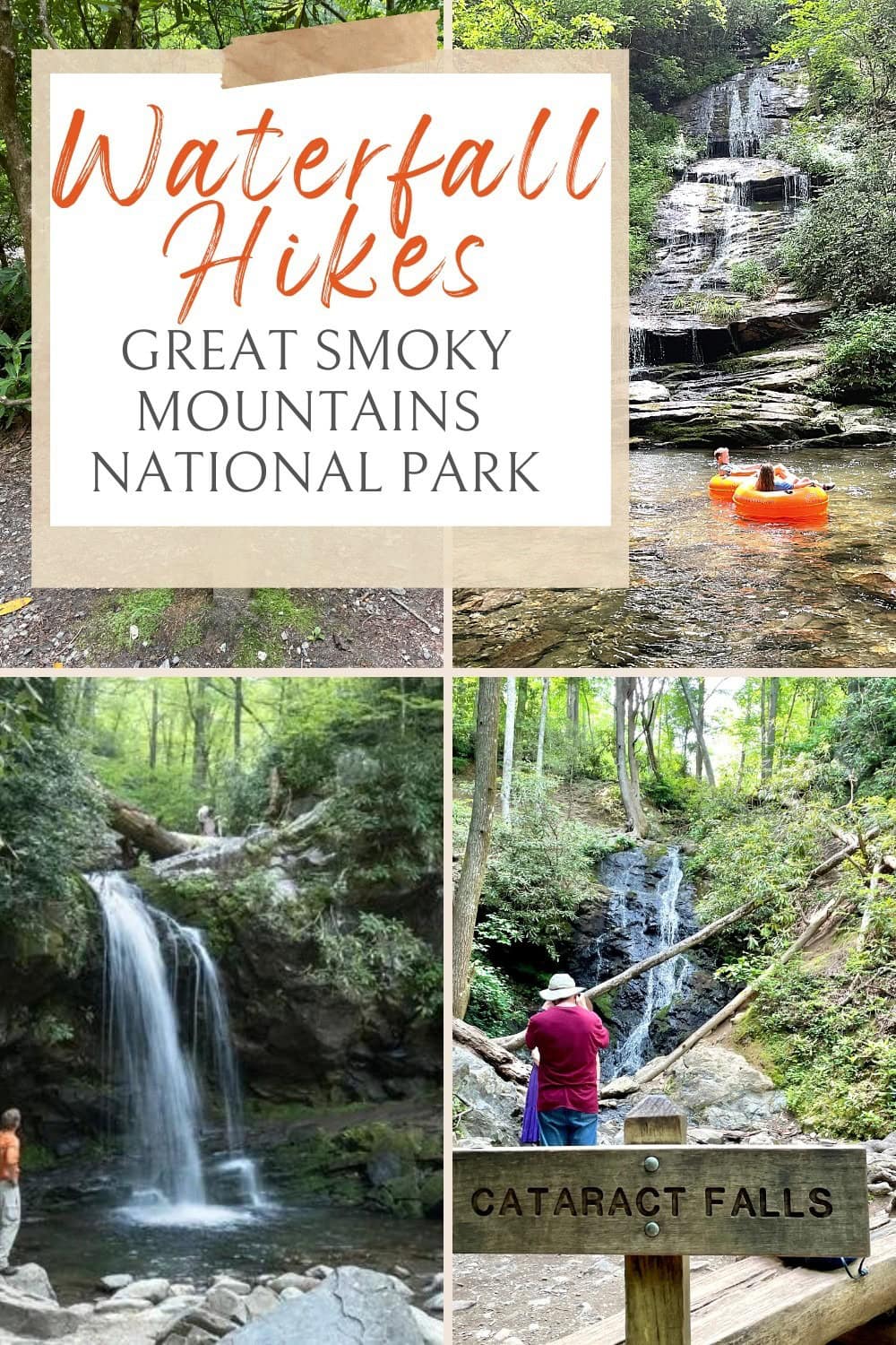 The best waterfall hikes in Great Smoky Mountains National Park are focal points that draw people to nature. Over 2,000,000 visitors a year hike along well-worn trails to the Rainbow, Laurel, Abrams, Grotto, and other popular falls.