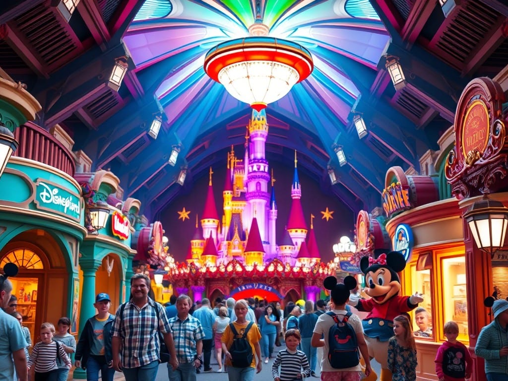 Ride Indoor Attractions at Disney World