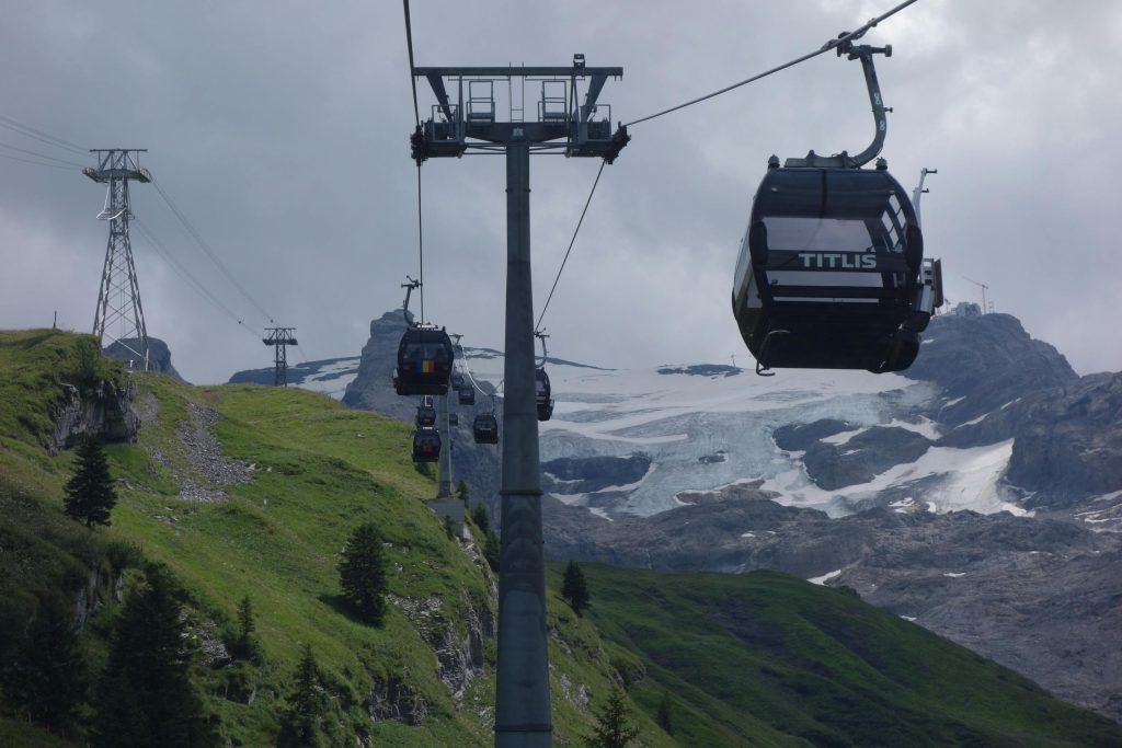 Titlis Rotair In Switzerland