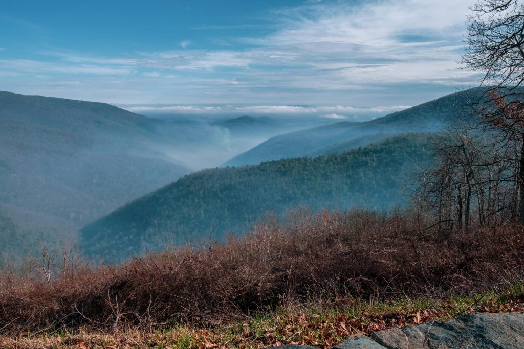 Blue Ridge Vistas Of Shenandoah National Park