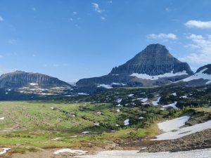 Logan Pass In Glacier National Park