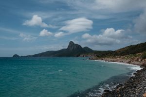 Experience the tranquil beauty of the seascape and mountain at Ba Ria - Vung Tau, Vietnam.