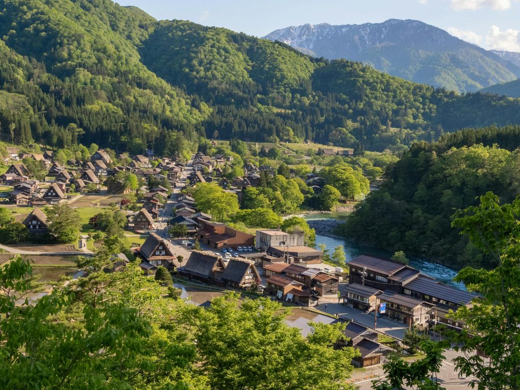 Shirakawa-go Village In Gifu